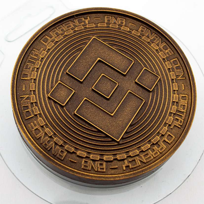 Форма для шоколада "Крипто Бинанс"
