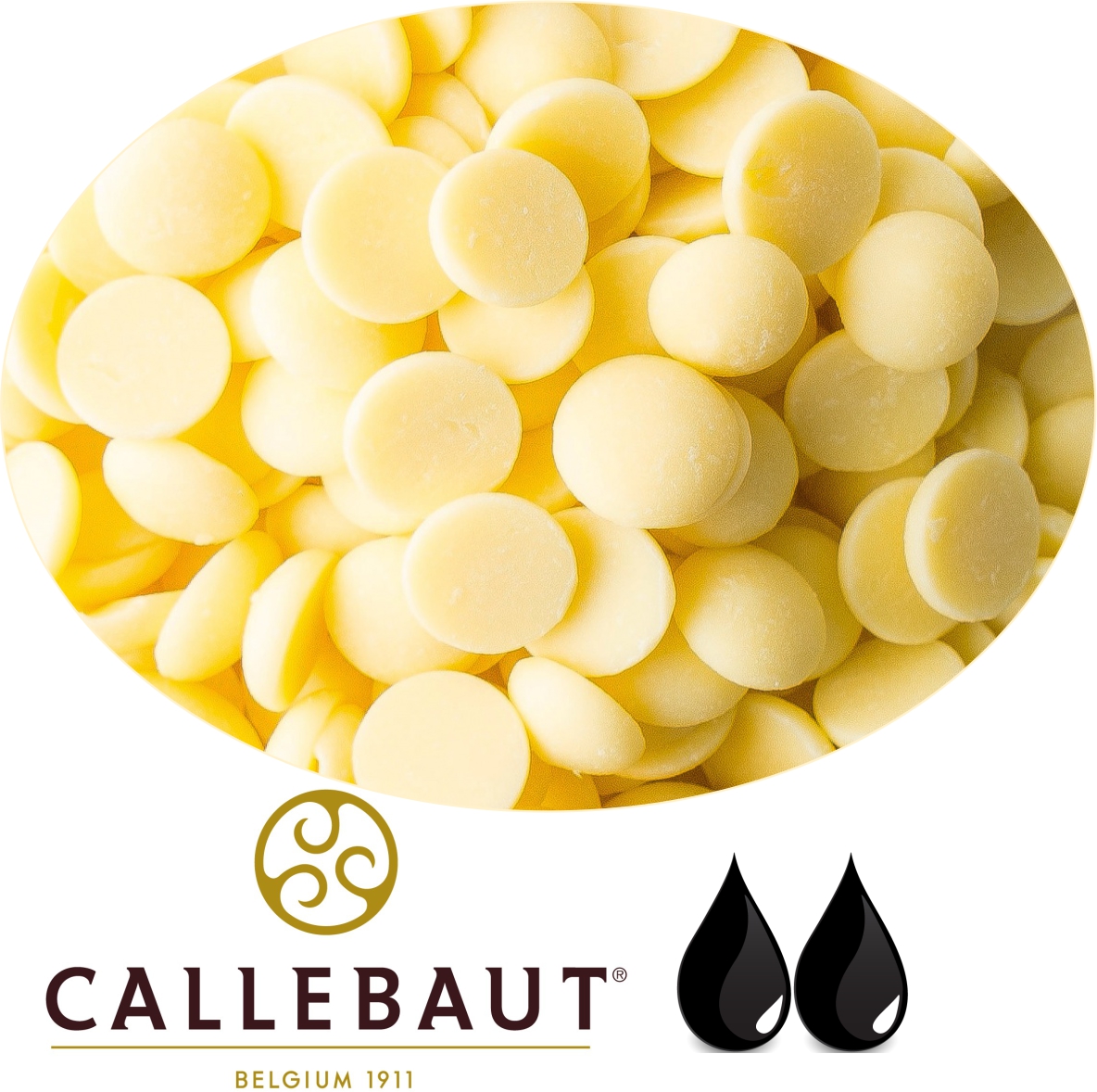 Белый шоколад 250гр 25.9% Callebaut