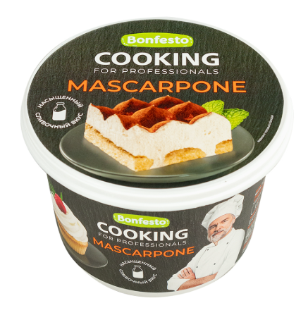 Сыр Маскарпоне 83% 500 г, COOKING, Беларусь