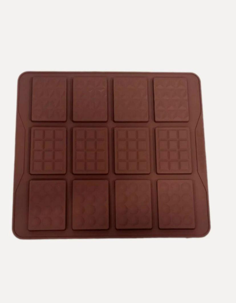 Силиконовая форма для шоколада "Разные плитки"