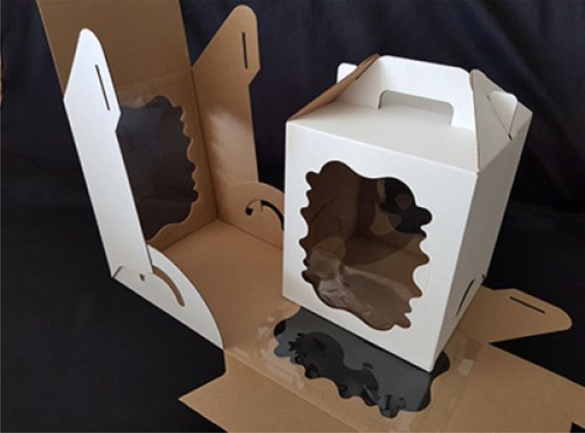 Упаковка 18х18х22см с ручками