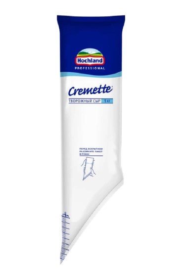 Творожный сыр Cremette Professional 65% 1 кг