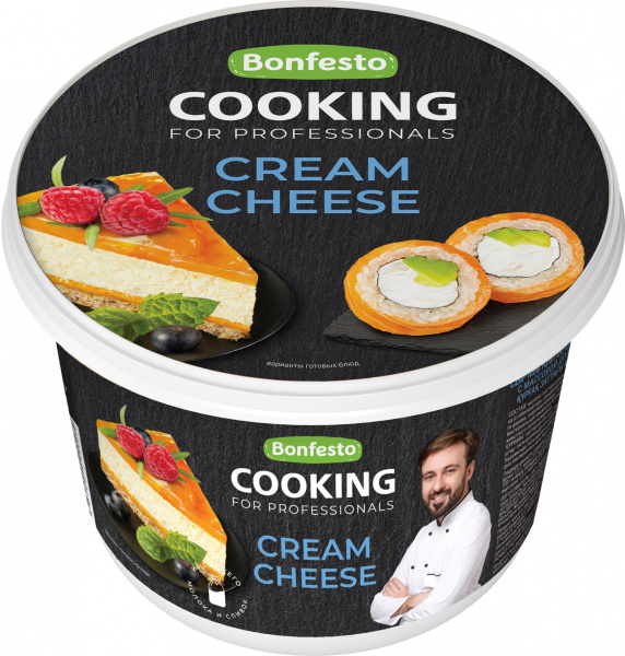 Сыр мягкий сливочный "Кремчиз" 70% 500 г,COOKING,Беларусь