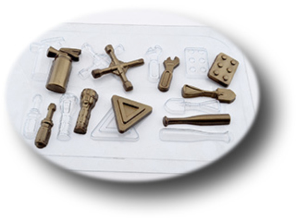 Форма для шоколада "Автомобильные инструменты"