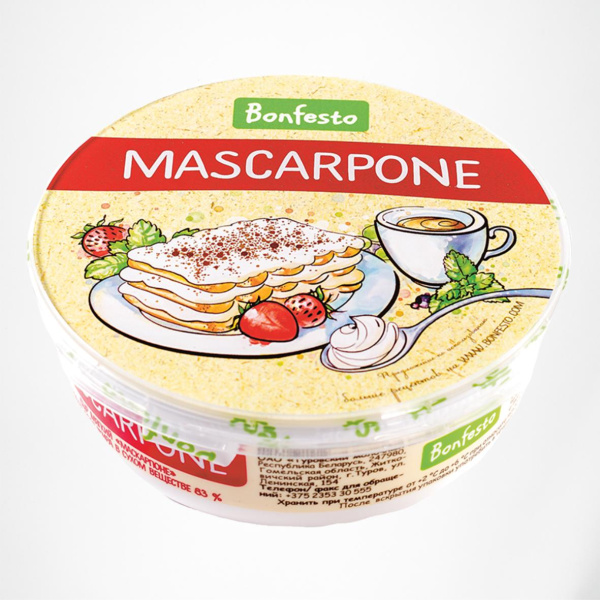 Сыр маскарпоне Bonfesto 78% 250гр
