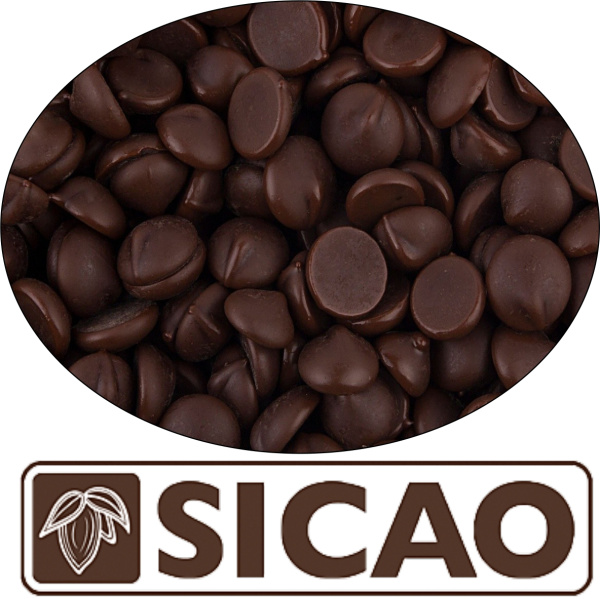 Шоколад тёмный 53% SICAO 500 гр